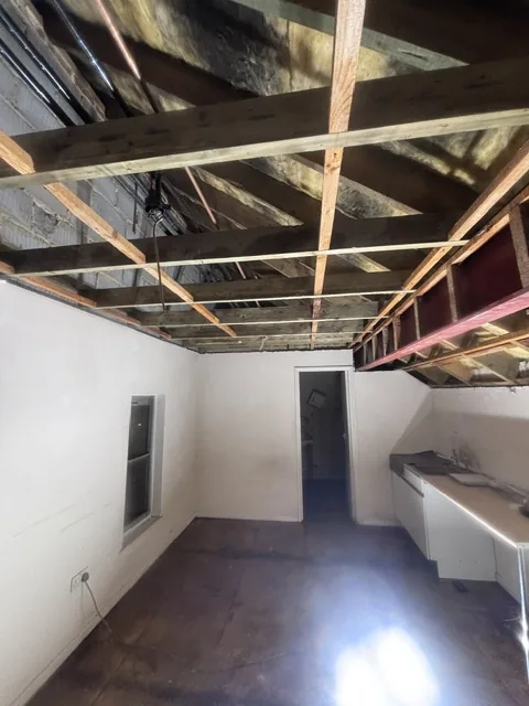 Controlled artex plasterboard strip-out in Totteridge